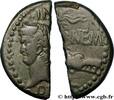 THE JULIO-CLAUDIANS (27 BC to 69 AD) Dupondius AUGUSTUS and AGRIPPA Nîmes, Gaule c. 10 AC. - 10 AD. (25,5mm, 6,09g, 12h) -
