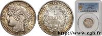 FRANCE 1 franc Cérès, IIIe République III REPUBLIC Paris 1887 (23mm, 5g, 6h) -