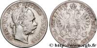 AUSTRIA 1 Florin François-Joseph Ier tête laurée AUSTRIA Vienne 1878 (29mm, 12,14g, 12h) -