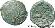 FRANCE Bronze au cheval GALLIA - AULERCI EBUROVICES (Area of Évreux) Évreux (27) c.60-50 AC. (16mm, 1,99g, 3h) -