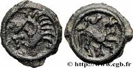 FRANCE Potin au cheval à droite GALLIA BELGICA - SUESSIONES (Area of Soissons) Ier siècle avant J.-C. (21mm, 4,79g, 3h) -