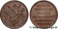 FRANCE ENTREPRENEURS DE BÂTIMENTS - VERSAILLES ASSOCIATIONS PROFESSIONNELLES - SYNDICATS 1845 (27,5mm, 10,22g, 12h) -