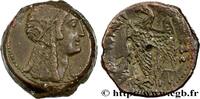 Hellenistic 2 (188 BC to 30 BC) Trihemiobole EGYPT - LAGID OR PTOLEMAIC KINGDOM - PTOLEMY VI PHILOMETOR Alexandrie, Égypte c. 180-176 AC. (25,5mm, 13,96g, 11h) -
