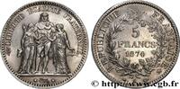 FRANCE 5 francs Hercule III REPUBLIC Paris 1874 (37mm, 24,96g, 6h) -