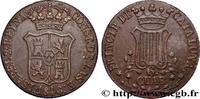 SPAIN - CATALONIA 6 Quartos Isabelle II (fleurs à sept pétales) SPAIN - CATALONIA Catalogne 1846 (32mm, 13,48g, 12h) -