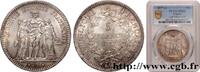 FRANCE 5 francs Hercule III REPUBLIC Paris 1877 (37mm, 25g, 6h) -