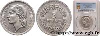 FRANCE 5 francs Lavrillier, nickel III REPUBLIC 1938 (31mm, 12g, 6h) -