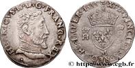 FRANCE Teston à la tête nue, 5e type HENRY II Toulouse 1555 (29mm, 9,21g, 7h) -