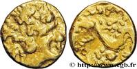 FRANCE Quart de statère “à la tête d'indien” AMBIANI (Area of Amiens) Amiens (80) IIe siècle avant J.-C. (11mm, 1,88g, 3h) -
