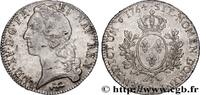 FRANCE Écu aux branches d’olivier, tête ceinte d’un bande LOUIS XV THE BELOVED Lyon 1764 (40mm, 29,43g, 6h) -
