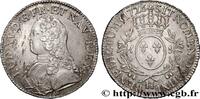 FRANCE Écu aux branches d'olivier, buste habillé LOUIS XV THE BELOVED La Rochelle 1726 (41mm, 29,47g, 6h) -