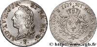 FRANCE Écu aux branches d’olivier, buste lauré LOUIS XV THE BELOVED Pau 1774 (41,5mm, 29,27g, 6h) -