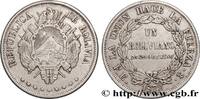 BOLIVIA 1 Boliviano BOLIVIA Potosi 1872 (36mm, 25,07g, 6h) -