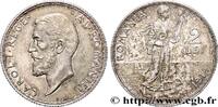 ROMANIA 2 Lei Charles Ier ROMANIA 1914 (27mm, 10,03g, 6h) -