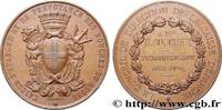 FRANCE Médaille, 75ème anniverssaire de la caisse d’éparg CAISSES D'ÉPARGNE 1896 (45mm, 50g, 12h) -
