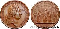 FRANCE Médaille, Maison royale de Saint-Cyr LOUIS XIV LE GRAND OU LE ROI SOLEIL 1687 (41mm, 36,83g, 12h) -