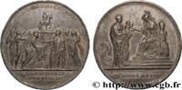 Médaille, Entrée de Louis XVIII à Paris et Naissan 1814 FRANKREICH LOUIS XVIII  1814 (67,5mm, 194,61g, 12h) fSS