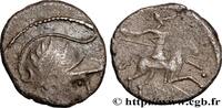 FRANCE Denier au cavalier DVRNACOS / AVSCRO GALLIA - RHONE VALLEY c. 75 AC. (14mm, 2,04g, 5h) -