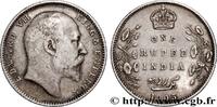BRITISH INDIA 1 Rupee (Roupie) Edouard VII BRITISH INDIA Calcutta 1905 (30,5mm, 11,53g, 12h) -