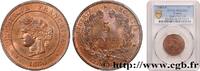 FRANCE 5 centimes Cérès III REPUBLIC Paris 1880 (25mm, 5g, 6h) -