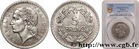 FRANCE 5 francs Lavrillier, nickel III REPUBLIC 1938 (31mm, 12g, 6h) -