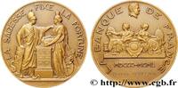 FRANCE Médaille de récompense, La sagesse fixe la fortune BANQUE DE FRANCE Monnaie de Paris n.d. (67mm, 153,91g, 12h) -