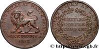 BRITISH TOKENS OR JETTONS 1 Penny British Copper Company - laminoirs de Walt BRITISH TOKENS OR JETTONS 1812 (35mm, 22,30g, 12h) -
