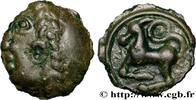 FRANCE Potin à la grosse tête laurée GALLIA BELGICA - SEQUANI (Area of Besançon) Ier siècle avant J.-C. (17,5mm, 3,70g, 4h) -