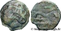 Potin aux croisettes, coiffure aux globules c. 80-50 AC. FRANKREICH DUROCASSES (Region die Dreux) Dreux (28) c. 80-50 AC. (18mm, 2,40g, 9h) S