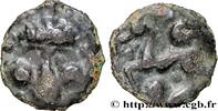 FRANCE Potin à la tête de face GALLIA - BELGICA - PARIS AREA c.70-50 AC. (18mm, 2,44g, 3h) -