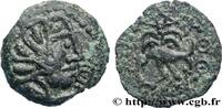 FRANCE Bronze YLLYCCI à l’oiseau, classe Va / Vc SENONES (Area of Sens) c. avant 52 AC. (16mm, 3,16g, 9h) -