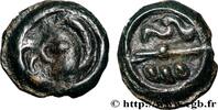 FRANCE Potin à l’esse et aux chevrons, stylisé GALLIA - AULERCI EBUROVICES (Area of Évreux) Évreux (27) Ier siècle avant J.-C. (17mm, 3,84g, 3h) -