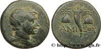 Hellenistic 2 (188 BC to 30 BC) Dichalque PONTUS - AMISOS Amisos, Pont c. 125-100 AC. (18mm, 4,19g, 12h) -