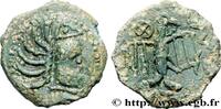 FRANCE Bronze à l’aigle et à la rouelle, tête à droite GALLIA - CARNUTES (Beauce area) Chartres (28) c. 52 AC. (16mm, 2,23g, 4h) -