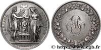 FRANCE Médaille, Mariage chrétien AMOUR ET MARIAGE 1856 (30mm, 11,65g, 12h) -