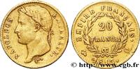 FRANCE 20 francs or Napoléon tête laurée, Empire français PREMIER EMPIRE / FIRST FRENCH EMPIRE Perpignan 1813 (21mm, 6,39g, 6h) -