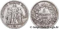 FRANCE 5 francs Hercule, IIe République II REPUBLIC Bordeaux 1848 (37mm, 24,87g, 6h) -