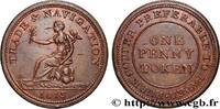 BRITISH TOKENS OR JETTONS 1 Penny “TRADE & NAVIGATION” 1813 BRITISH TOKE... 73.69 £  +  15.61 £ shipping