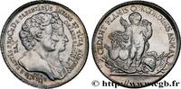 FRANCE Médaille, Mariage de Maximilien II Emmanuel de Bav AMOUR ET MARIAGE 1695 (30,5mm, 12,47g, 12h) -