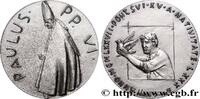 FRANCE Médaille annuelle, Paul VI VATICAN ET ÉTATS PONTIFICAUX Italie, Rome 1977 (44,5mm, 37,03g, 12h) -