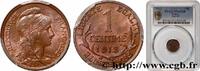 FRANCE 1 centime Daniel-Dupuis III REPUBLIC 1913 (15mm, 1g, 6h) -