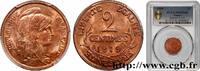 FRANCE 2 centimes Daniel-Dupuis III REPUBLIC Paris 1919 (20mm, 2,00g, 6h) -