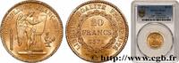 FRANCE 20 francs génie, Troisième république III REPUBLIC Paris 1871 (21mm, 6,45g, 6h) -