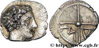 FRANCE Obole MA, tête à droite - coiffure en cœur MASSALIA - MARSEILLE Marseille (13) c. 350-220 AC. (11mm, 0,76g, 1h) -
