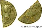 THE JULIO-CLAUDIANS (27 BC to 69 AD) Dupondius AUGUSTUS and AGRIPPA Nîmes, Gaule c. 16/15-10 AC. (27mm, 5,96g, 4h) -