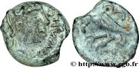 FRANCE Bronze GIAMILOS / SIINV à l’oiseau SENONES (Area of Sens) c. avant 52 AC. (15,5mm, 2,89g, 10h) -