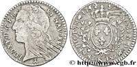 FRANCE Dixième d'écu aux branches d’olivier, tête ceinte LOUIS XV THE BELOVED Montpellier 1752 (21,5mm, 2,84g, 6h) -