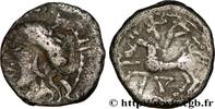 FRANCE Denier KALETEDOY, au delta renversé GALLIA BELGICA - LINGONES (Area of Langres) c. 80-50 AC. (14,5mm, 1,77g, 10h) -
