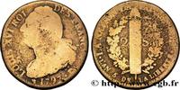 FRANCE 2 sols dit au faisceau, type FRANÇOIS LOUIS XVI Roanne 1793 (33,23mm, 16,86g, 6h) -
