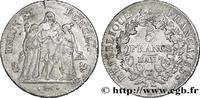 FRANCE 5 francs Union et Force, Union serré, avec glands DIRECTOIRE Paris 1799 (36,59mm, 24,97g, 6h) -